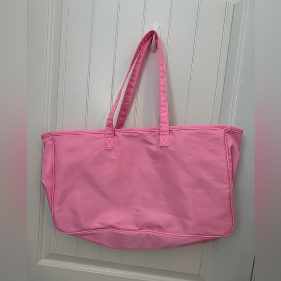 Pink Tote Bag with Colorful 'YAY FOR VACAY' Design simply southern - Picture 6 of 8